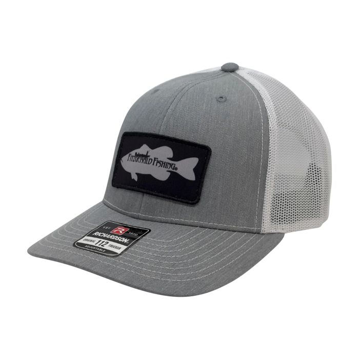 Головной убор Fitzgerald Patch Hats - Heather Gray/White - Bass