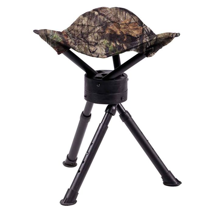 Складной стул Ameristep Heavy Duty Fabric 360 Swivel Tripod Stool - Mossy Oak Break-U
