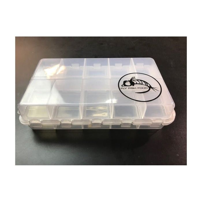 Коробка для мушек New Phase Fly Fish Food Twenty Compartment Clear Poly Fly Box