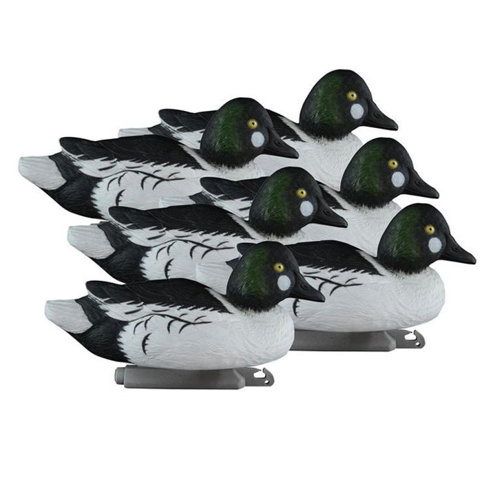 Чучело Higdon Outdoors Higdon Standard Foam Filled Goldeneye Drakes Duck Decoys - 6 Pack