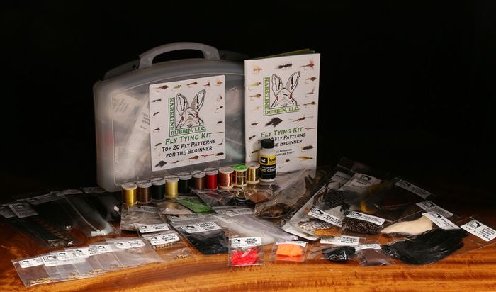 Материал для вязания мушек Hareline Fly Tying Material Kits - Materials w/ No Tools