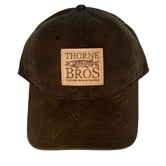 Кепка Thorne Bros. Logo Richardson Leather Patch - Waxed