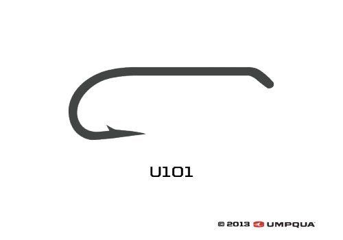 Крючки Umpqua U101 Nymph Hook - 50 pack