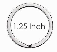 Вертлюги и застёжки Waterloo Rods Split Ring - 1.25"