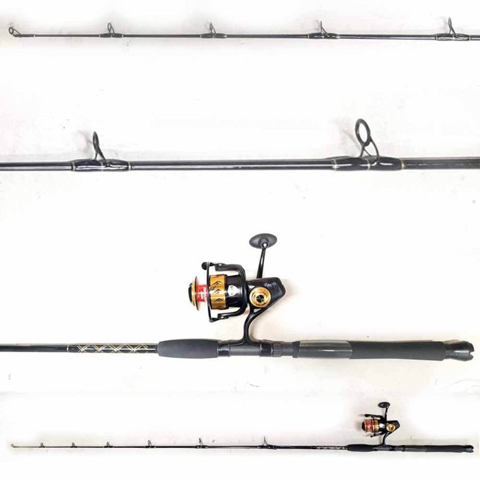 Комплект удилище + катушка Penn Fishing Tackle Penn Spinfisher SSVII 5500 Reel Capt. Harry