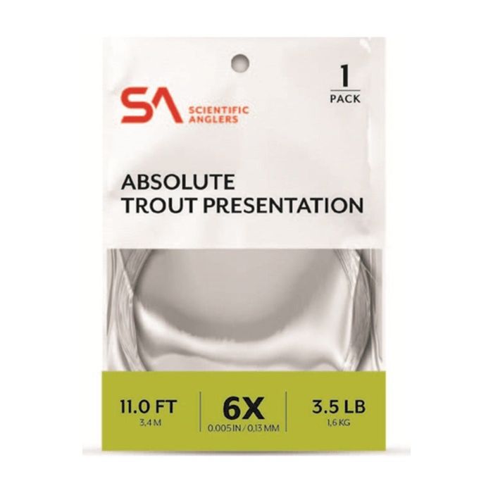 Поводковый материал Scientific Anglers Absolute Trout Presentation Leader