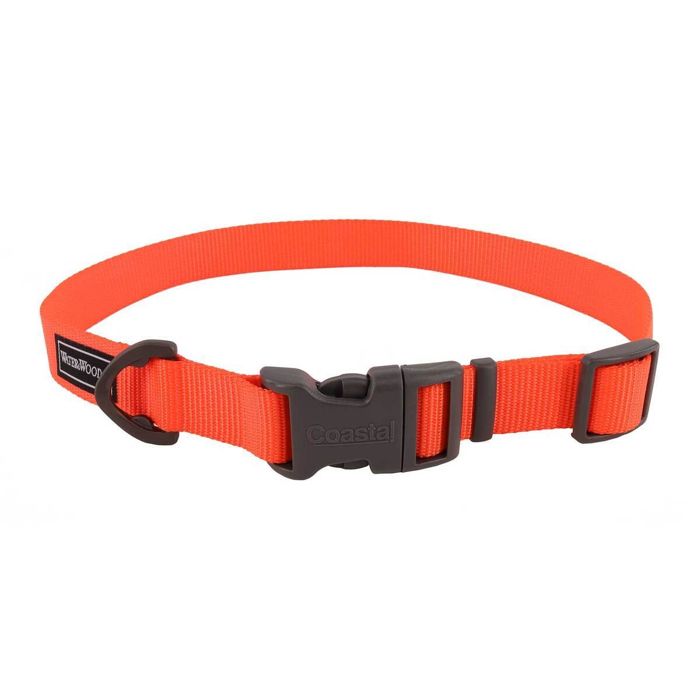 Снаряжение для собаки Water & Woods Adjustable Dog Collar - Safety Orange - M
