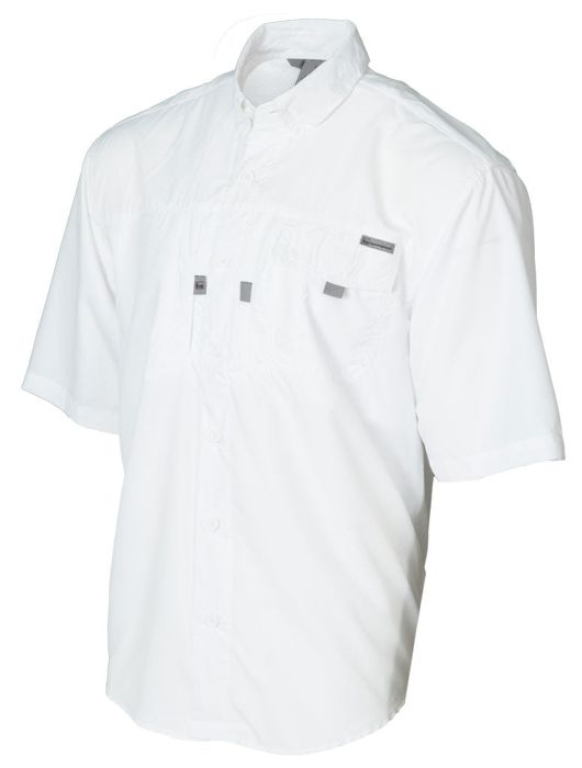 Рыболовная рубашка Banded Casual On-The-Line S/S Shirt - White