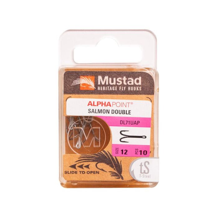 Крючки Hareline Mustad - Salmon Double Hook DL71UAP