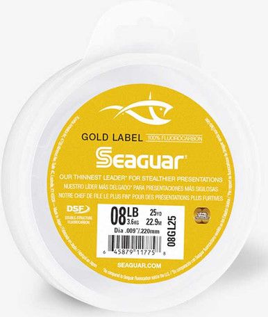 Поводковый материал Seaguar Gold Label Fluorocarbon Leader Line Clear