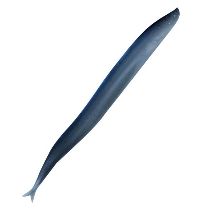 Силиконовая приманка Berkley Gulp! Saltwater Sand Eel, Silver Mud, 5 дюймов, 6 шт