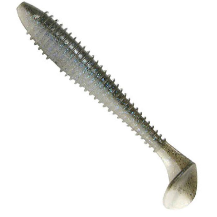 Силиконовая приманка Keitech FAT Swing Impact Soft Swimbait - Electric Shad, 6.8in, 3pk