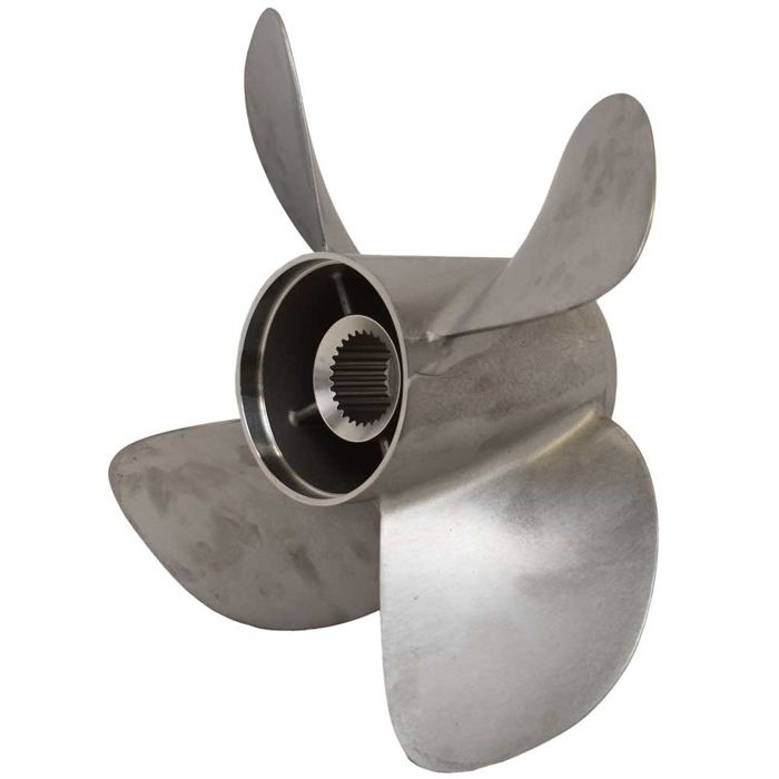 Гребной винт Marine Applications Mercury Quicksilver Boat Propeller | LH 15 x 28P Stainles