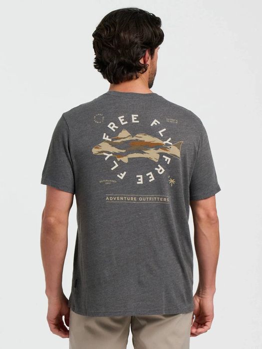 Рыболовная рубашка Free Fly Apparel Free Fly Camo Pocket Tee