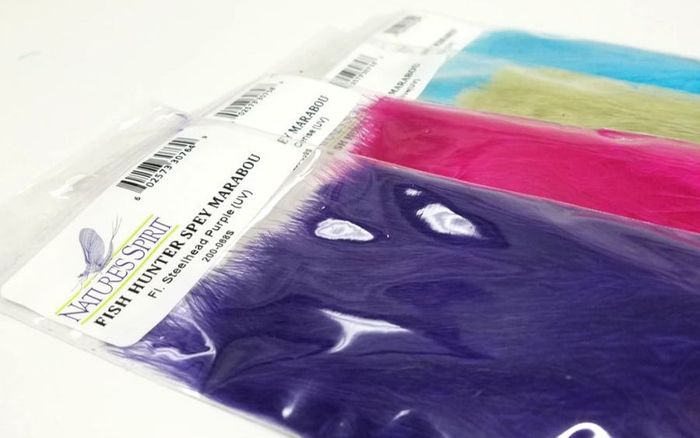 Материал для вязания мушек Nature's Spirit Fish Hunter Spey Marabou