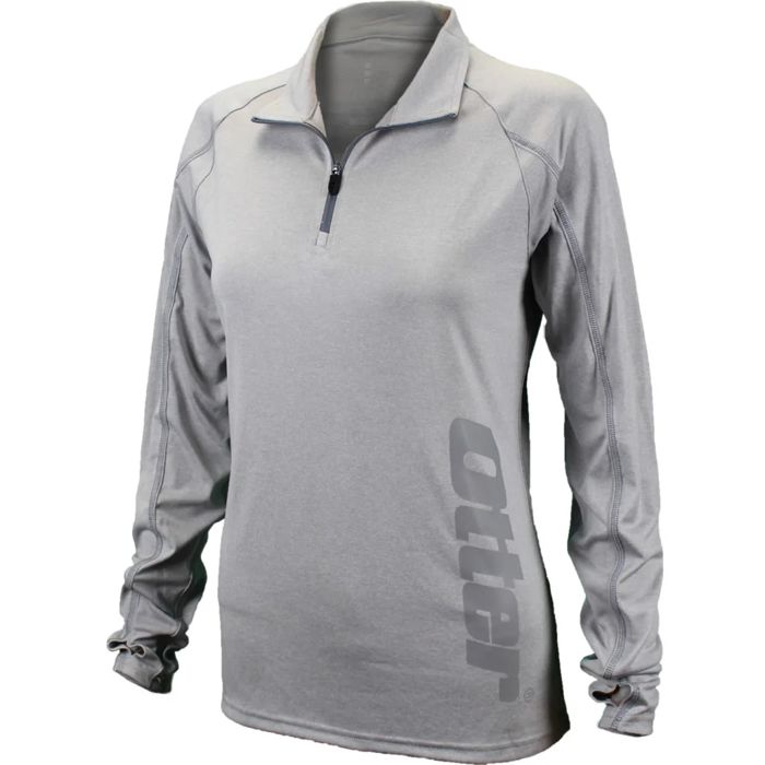 Рыболовная рубашка Otter Outdoors Women's Quarter Zip Long Sleeve