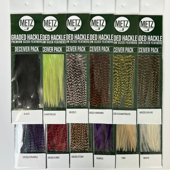 Мушки Umpqua Metz - Hackle Deceiver/Streamer Pack