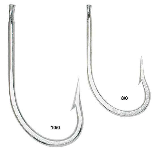 Крючки Mustad 3412DT Needle Eye O'Shaughnessy Hooks - 10/0