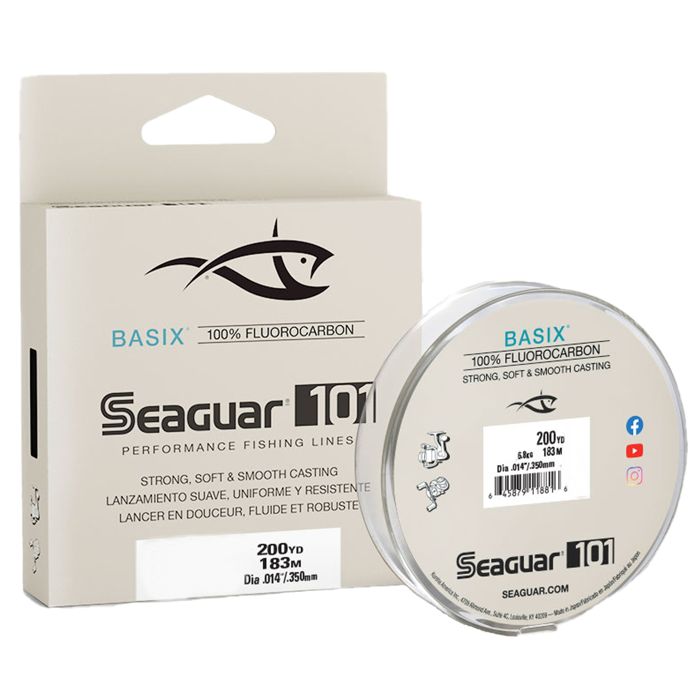 Флюорокарбоновая леска Seaguar BasiX Fluorocarbon Fishing Line