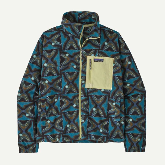 Непромокаемая одежда Patagonia W's Micro D Fleece Patch Pocket Jacket ~ Deep Freeze: Black