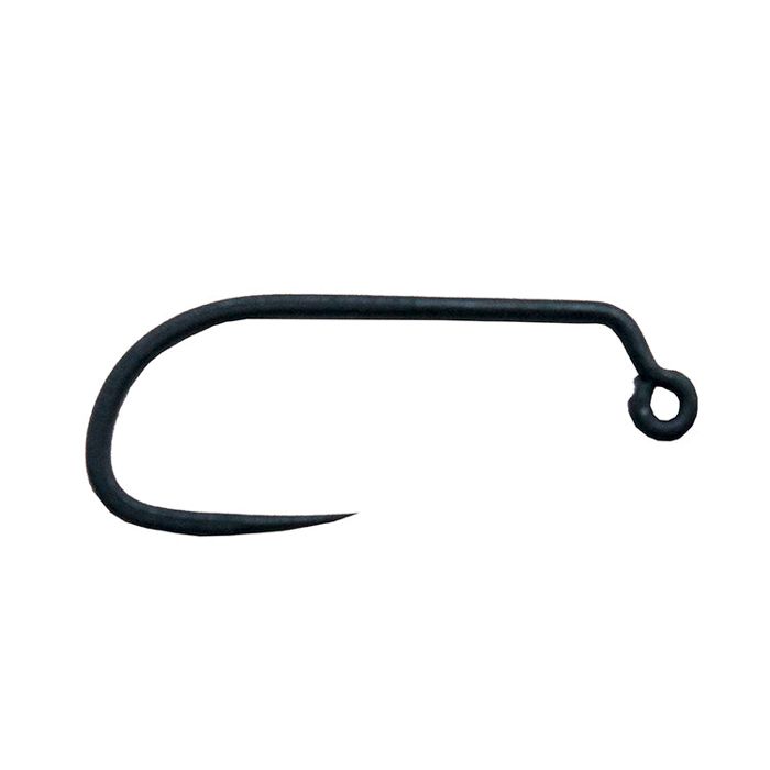 Крючки J. Stockard Fly Fishing 4699 60 Degree Barbless Jig Hook - Matte Black