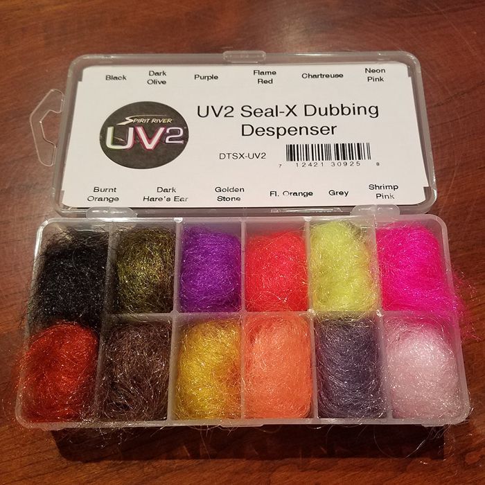 Материал для вязания мушек J. Stockard Fly Fishing UV2 Seal-X Dubbing Dispenser
