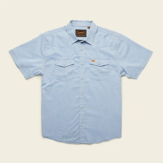 Рыболовная рубашка Howler Brothers Howler Bros H Bar B Snapshirt - Faded Blue Oxford