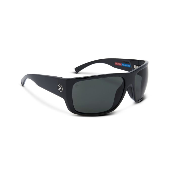 Поляризационные очки Kahuna - Polarized Mineral Glass - Black - Grey / OS