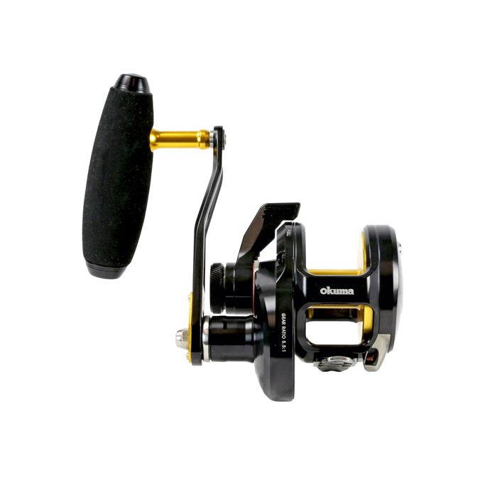 Морская мультипликаторная катушка Okuma Tesoro LDJ Lever Drag Jigging Reels - TLJ-2000NA R