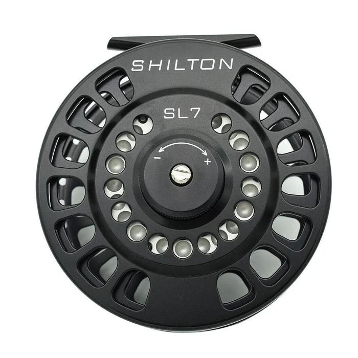 Нахлыстовая катушка Shilton SL Series Saltwater Fly Reels - Black RH Wind / SL5 / Reel