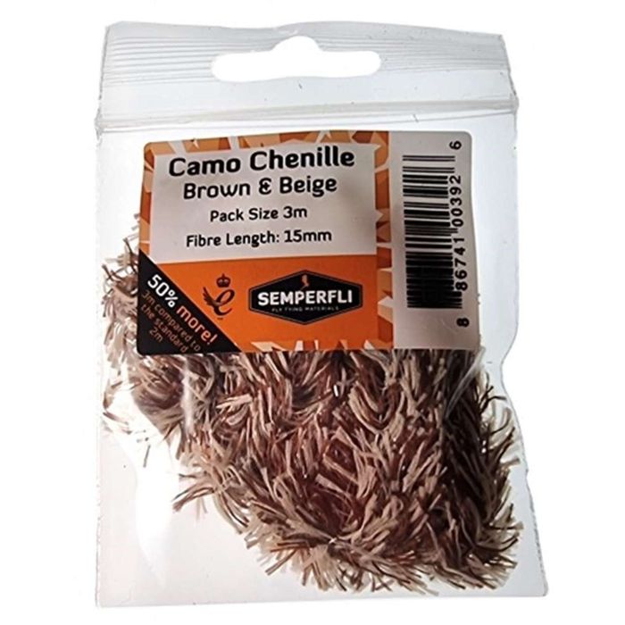 Материал для вязания мушек Camo Chenille - Semperfli