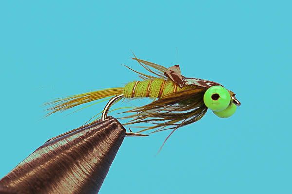 Мушки Big Y Fly Co. Green Eyed Damsel Nymph
