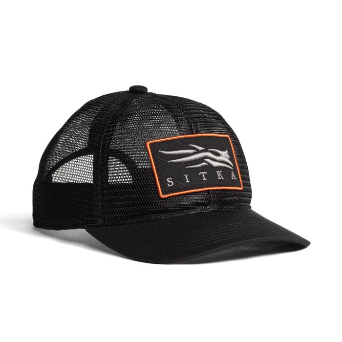 Головной убор Icon Mesh Mid Pro Trucker Sitka Black - OSFA