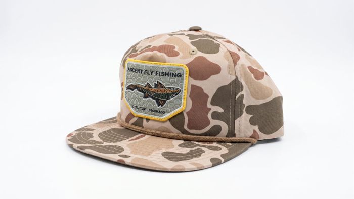 Головной убор Ascent Fly Fishing Heritage Duck Camo Rope Hat