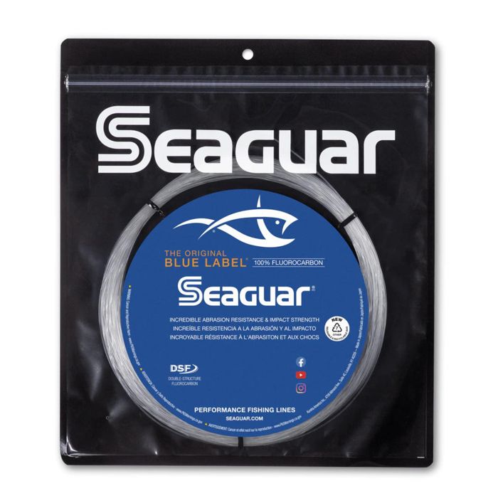 Поводковый материал Seaguar Big Game Blue Label Fluorocarbon Leader (30 m Coils)