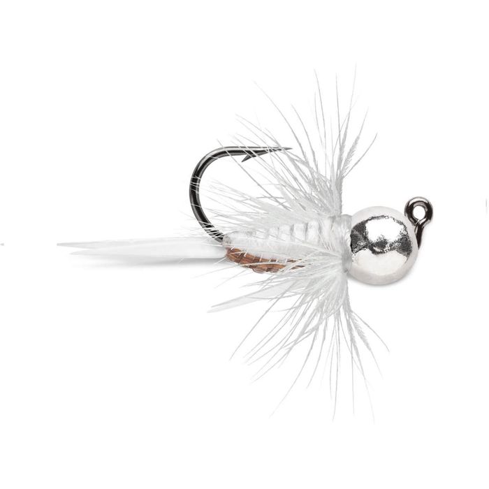 Зимняя приманка Rapala VMC Tungsten Bullfly Ice Fishing Jig - Metallic Silver, 1/16oz