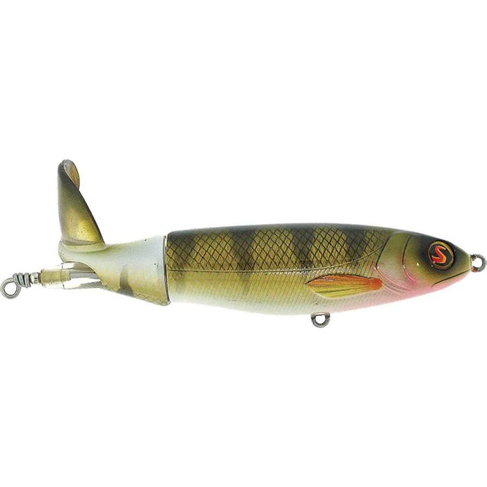 Поверхностная приманка River2Sea Whopper Plopper 110 Topwater Bait - Perch, 1oz, 4-3/8in