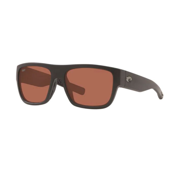 Поляризационные очки Costa Sampan Sunglasses - Polarized - Matte Black with Copper 580P