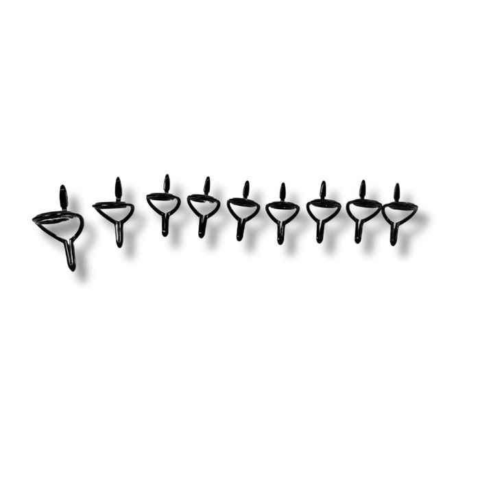 Комплектующие для сборки удилищ Musky Rod Guide Sets - 8'6" - 9' (9) Guides