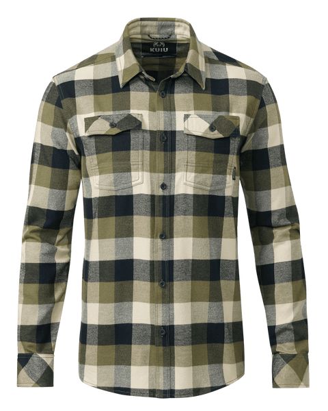 Рыболовная рубашка KUIU Field Flannel Shirt | Forage Trio