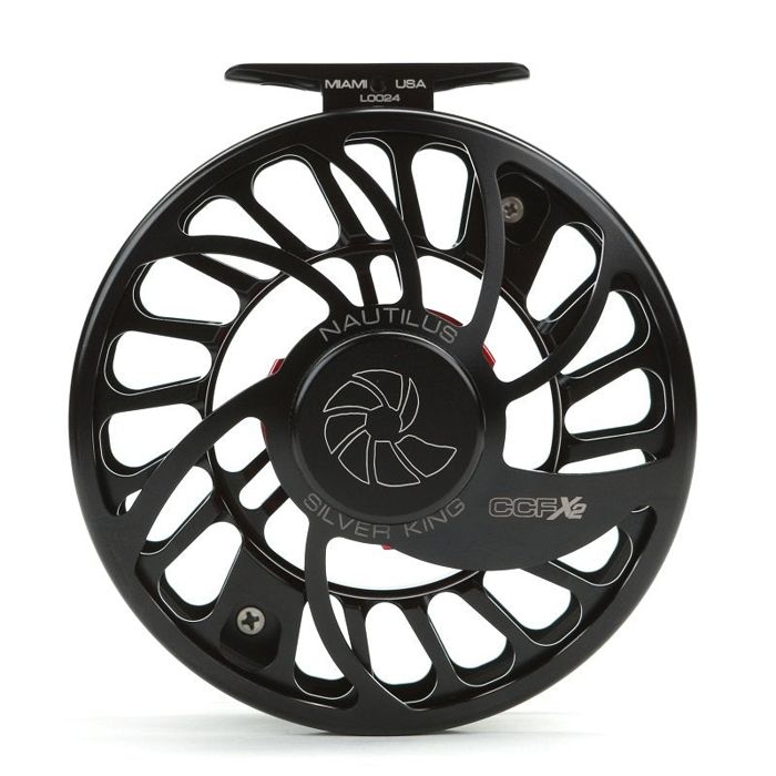 Нахлыстовая катушка Nautilus CCF-X2 Silver King Fly Reel - Reel - Silver King - Black