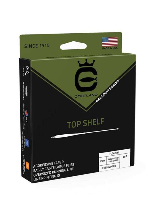 Нахлыстовый шнур Cortland Kelly Galloup Top Shelf Floating Fly Line