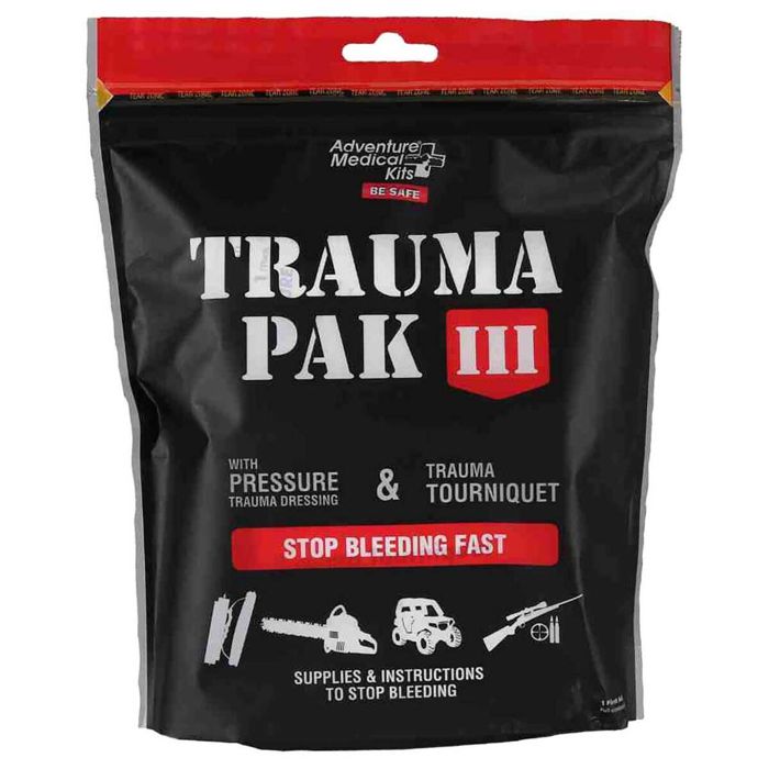 Снаряжение для выживания Adventure Medical Kits Trauma Pak III First Aid Kit - 8 Pieces