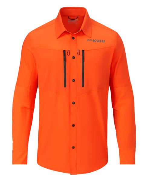 Рыболовная рубашка KUIU Upland Sporter Shirt | Blaze Orange