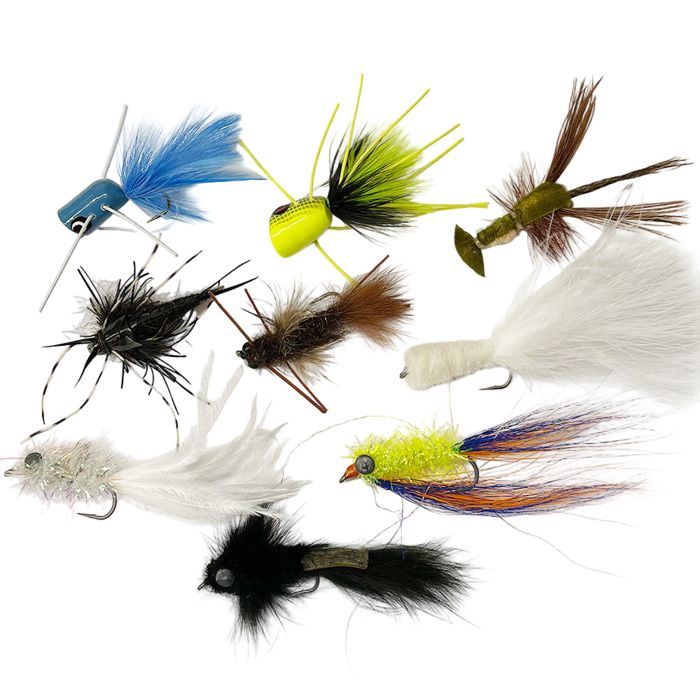 Мушки Murray's Fly Shop Murray's Summer Bass Fly Assortment