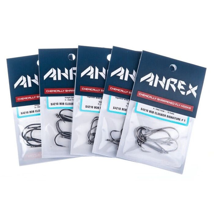 Крючки Hareline SA210 Ahrex Bob Clouser Signature Hook