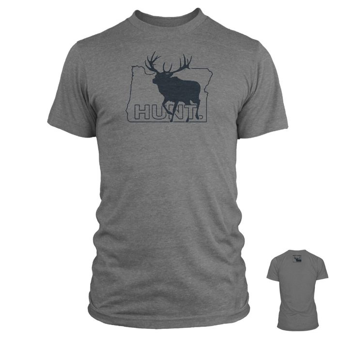 Рыболовная рубашка RepYourWater Hunt. Oregon Elk T-Shirt