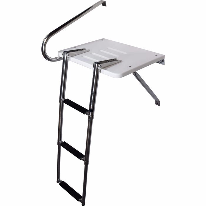 Купальная платформа для лодки Boat Outfitters Outboard Swim Platform with 3 Step Ladder -