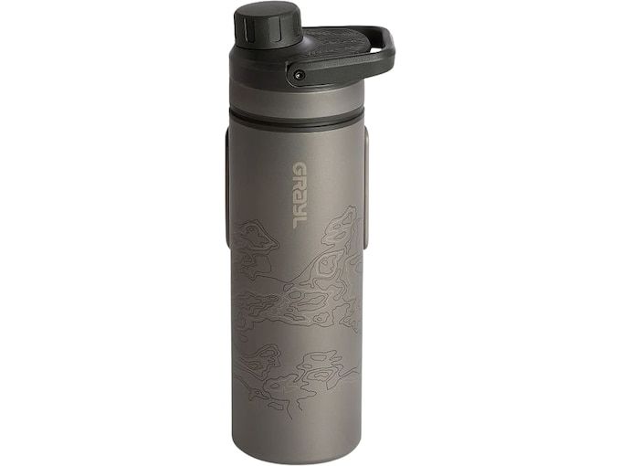 Фильтр для воды Grayl UltraPress Titanium Bottle Filter Purifier Covert Black