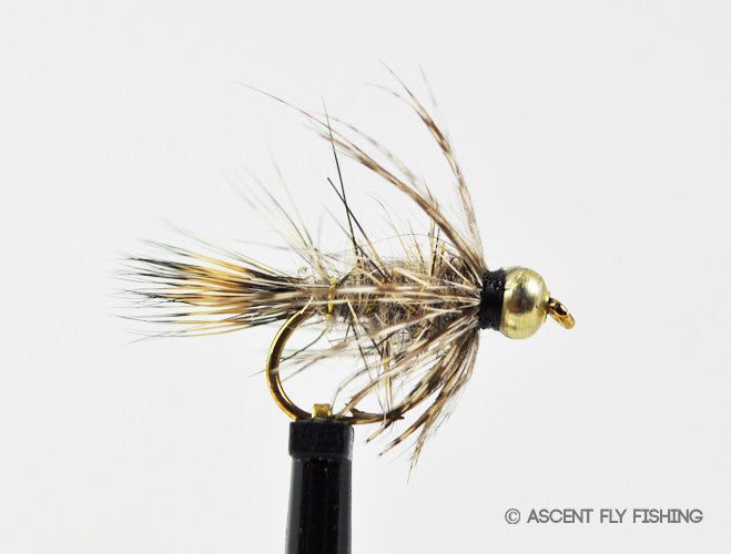 Материал для вязания мушек Ascent Fly Fishing Beadhead Soft Hackle Hare's Ear